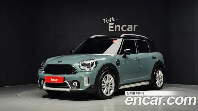 MINI COOPER COUNTRYMAN 2023 — 16 206 км, зелёный, Корея — под ключ — фото 1