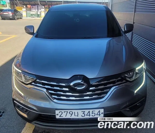 RENAULT KOREA QM6 2020 — 131 370 км, серебристо-серый, Корея — под ключ — фото 1
