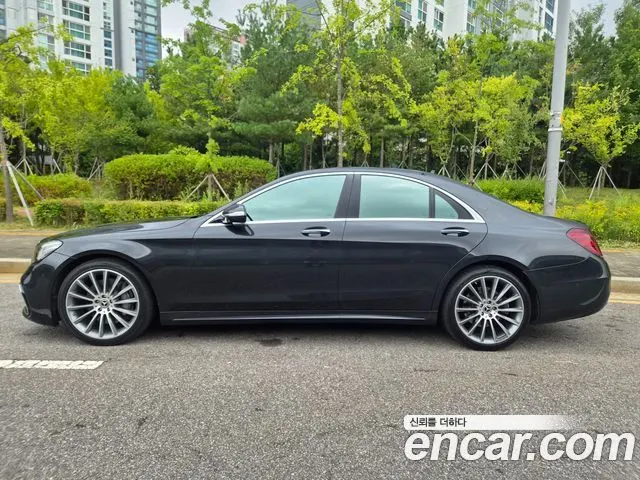 MERCEDES-BENZ S-CLASS W222 2018 — 112 893 км, чёрный, Корея — под ключ — фото 6