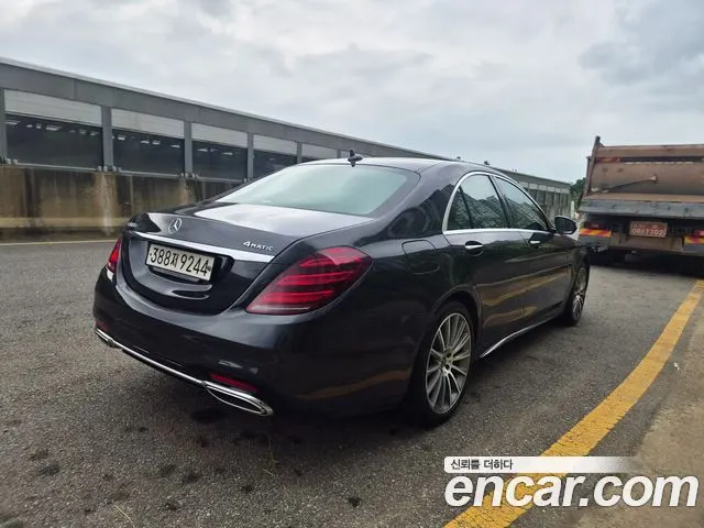 MERCEDES-BENZ S-CLASS W222 2018 — 112 893 км, чёрный, Корея — под ключ — фото 8