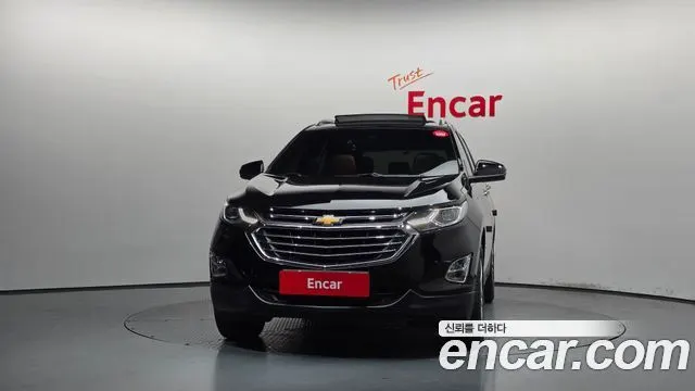 CHEVROLET EQUINOX 2018 — 78 571 км, чёрный, Корея — под ключ — фото 3