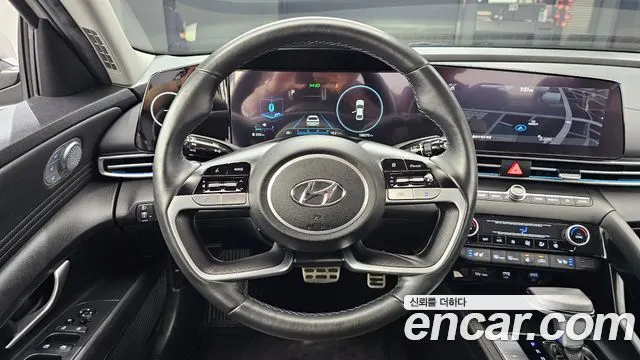 HYUNDAI AVANTE 2021 — 108 272 км, серебристо-серый, Корея — под ключ — фото 12