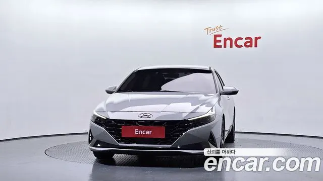 HYUNDAI AVANTE 2021 — 108 272 км, серебристо-серый, Корея — под ключ — фото 3