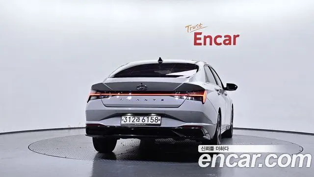 HYUNDAI AVANTE 2021 — 108 272 км, серебристо-серый, Корея — под ключ — фото 4