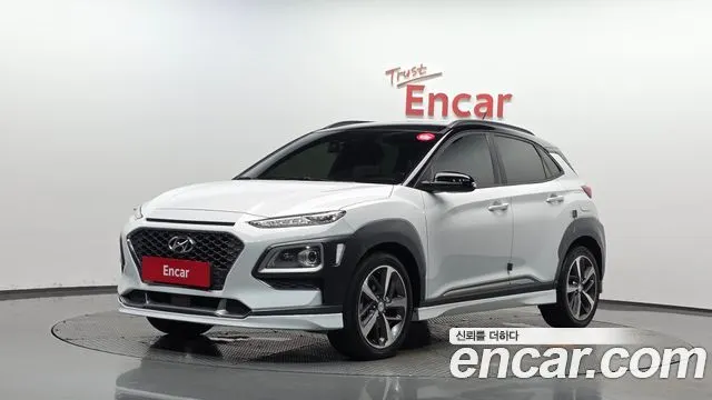 HYUNDAI KONA 2019 — 149 775 км, белый, Корея — под ключ — фото 1