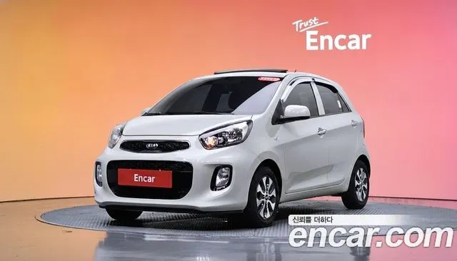 KIA MORNING 2016 — 43 692 км, белый-перламутр, Корея — под ключ — фото 2