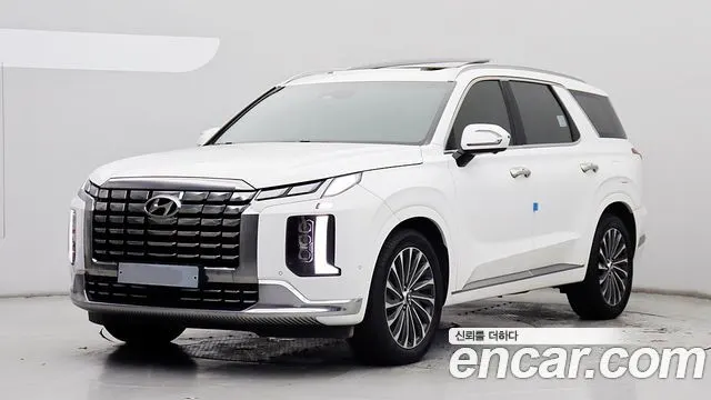 HYUNDAI PALISADE 2023 — 30 204 км, белый, Корея — под ключ — фото 1