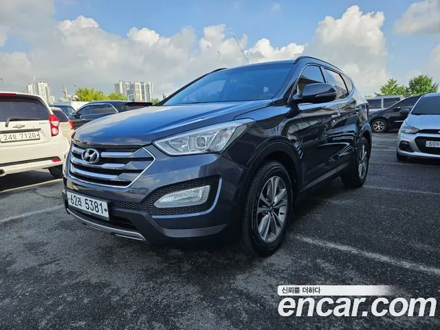 HYUNDAI SANTA FE 2015 — 125 870 км, синий, Корея — под ключ — фото 12