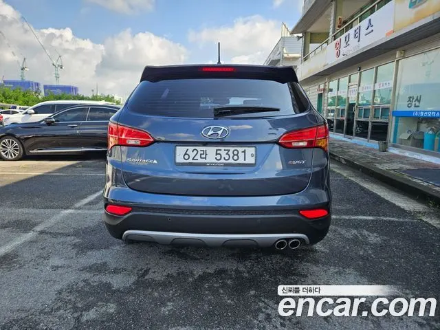 HYUNDAI SANTA FE 2015 — 125 870 км, синий, Корея — под ключ — фото 4