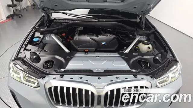 BMW X3 2022 — 42 706 км, светло-серебристый, Корея — под ключ — фото 6