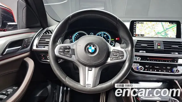 BMW X4 2019 — 136 875 км, красный, Корея — под ключ — фото 12