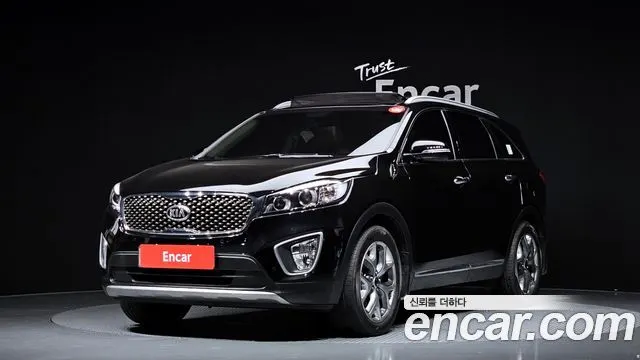 KIA SORENTO 2016 — 63 268 км, чёрный, Корея — под ключ — фото 1