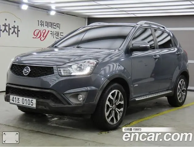 KGM KORANDO C 2017 — 102 987 км, серый, Корея — под ключ — фото 1