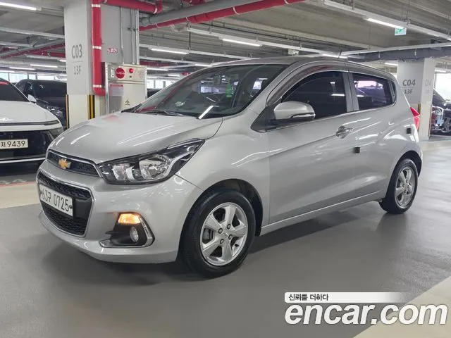 CHEVROLET SPARK 2016 — 99 163 км, серебристый, Корея — под ключ — фото 2