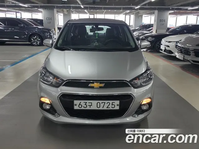 CHEVROLET SPARK 2016 — 99 163 км, серебристый, Корея — под ключ — фото 12