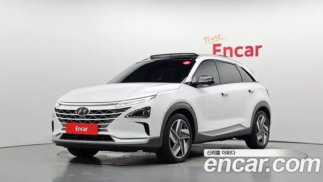HYUNDAI NEXO 2022 — 118 433 км, белый, Корея — под ключ — фото 1