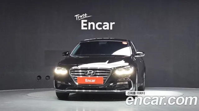 HYUNDAI GRANDEUR 2019 — 94 948 км, чёрный, Корея — под ключ — фото 3