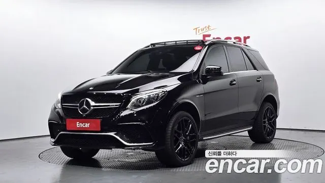 MERCEDES-BENZ GLE-CLASS W166 2017 — 90 647 км, чёрный, Корея — под ключ — фото 11