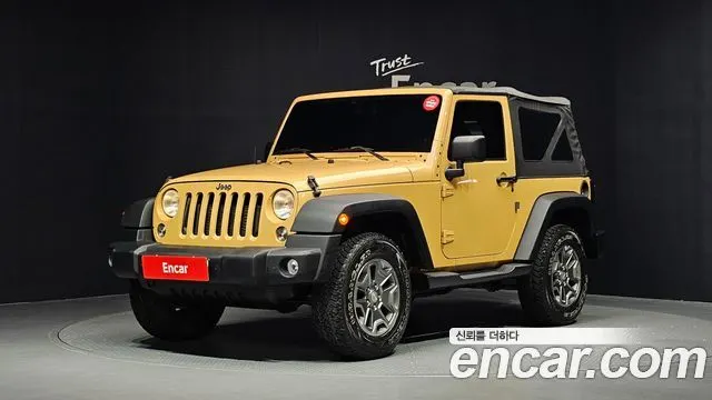 JEEP WRANGLER 2014 — 67 233 км, коричневый, Корея — под ключ — фото 1