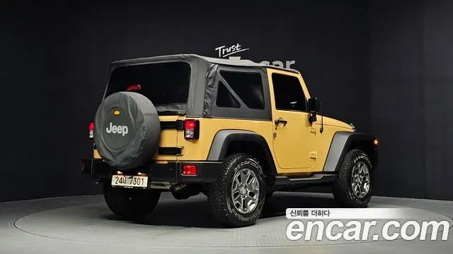 JEEP WRANGLER 2014 — 67 233 км, коричневый, Корея — под ключ — фото 2