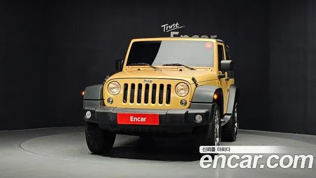 JEEP WRANGLER 2014 — 67 233 км, коричневый, Корея — под ключ — фото 3