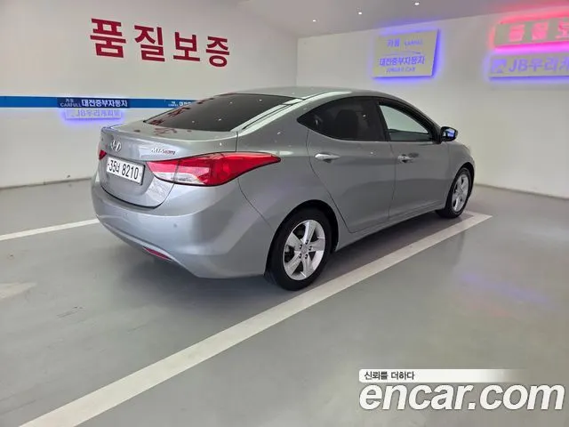 HYUNDAI AVANTE 2012 — 152 419 км, серебристо-серый, Корея — под ключ — фото 4