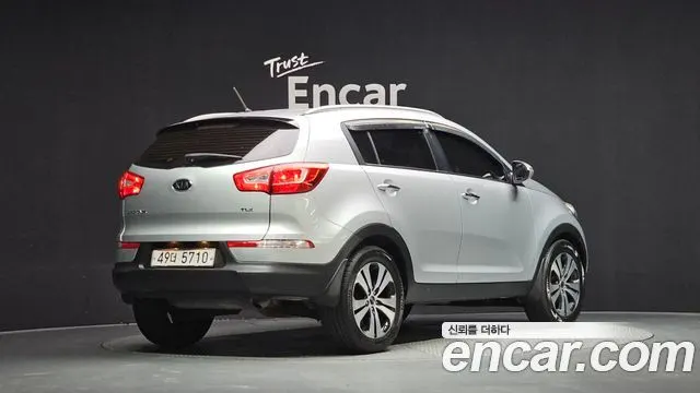 KIA SPORTAGE R 2011 — 151 868 км, серебристый, Корея — под ключ — фото 2