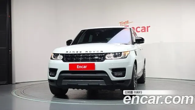 LAND ROVER RANGE ROVER SPORT 2017 — 55 107 км, белый, Корея — под ключ — фото 3
