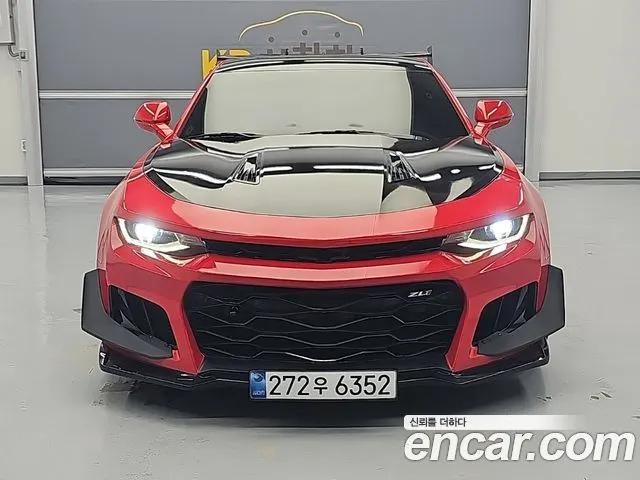 CHEVROLET CAMARO 2017 — 128 655 км, красный, Корея — под ключ — фото 5