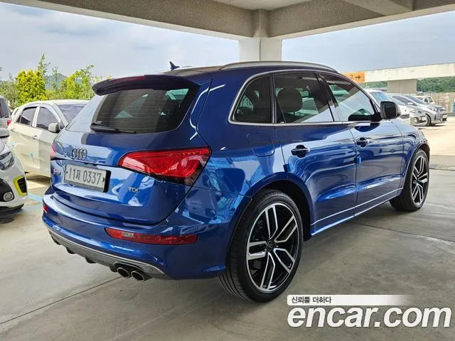 AUDI SQ5 2016 — 123 000 км, синий, Корея — под ключ — фото 2