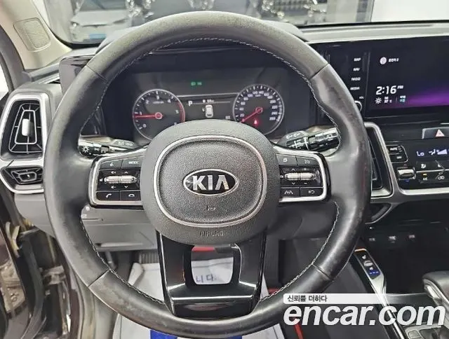 KIA SORENTO 2021 — 93 760 км, коричневый, Корея — под ключ — фото 9