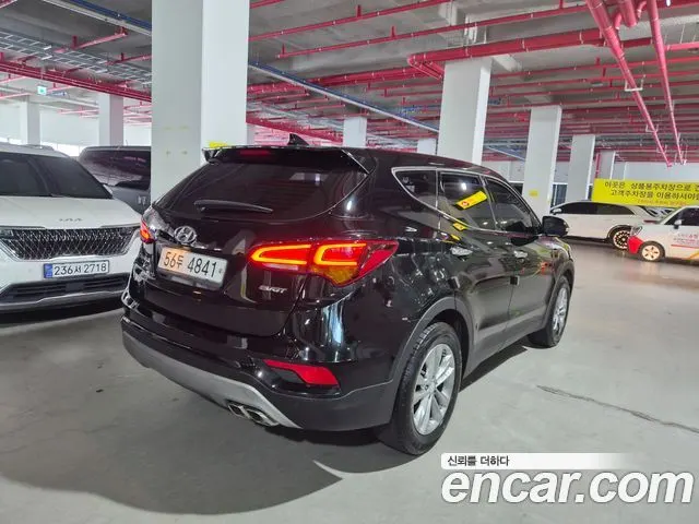 HYUNDAI SANTA FE 2016 — 147 056 км, чёрный, Корея — под ключ — фото 2