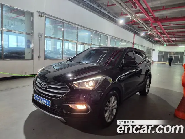 HYUNDAI SANTA FE 2016 — 147 056 км, чёрный, Корея — под ключ — фото 11