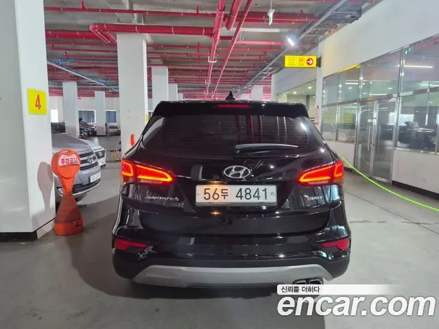 HYUNDAI SANTA FE 2016 — 147 056 км, чёрный, Корея — под ключ — фото 4