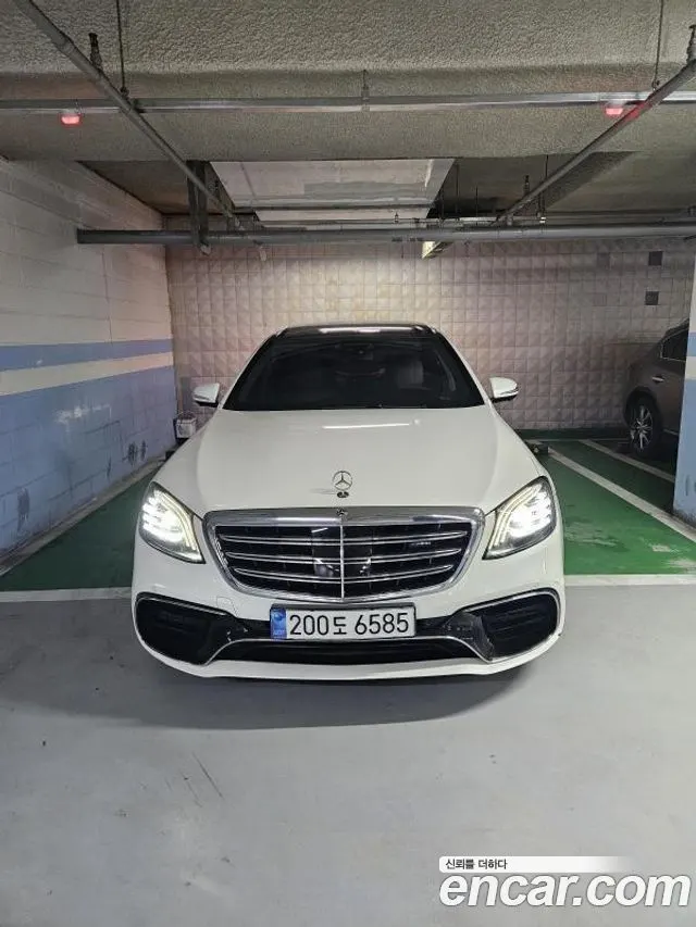 MERCEDES-BENZ S-CLASS W222 2018 — 139 089 км, белый, Корея — под ключ — фото 6
