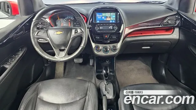 CHEVROLET SPARK 2017 — 135 433 км, белый, Корея — под ключ — фото 7