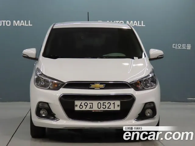 CHEVROLET SPARK 2017 — 87 250 км, белый, Корея — под ключ — фото 3