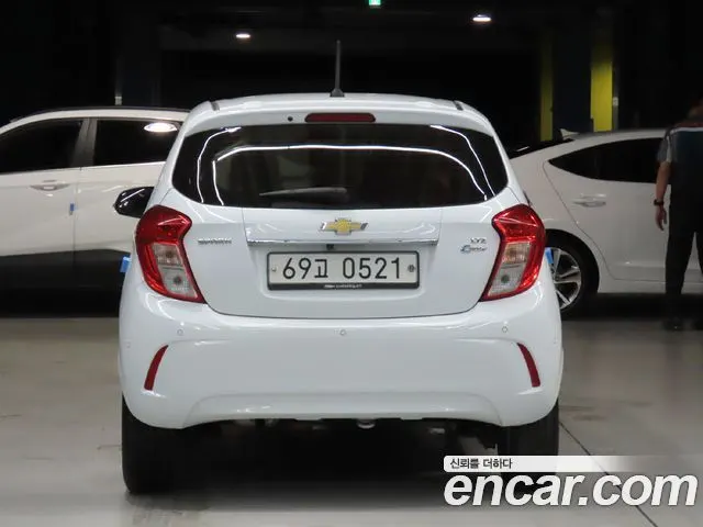 CHEVROLET SPARK 2017 — 87 250 км, белый, Корея — под ключ — фото 4