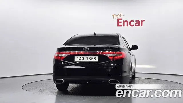 HYUNDAI GRANDEUR 2015 — 208 938 км, чёрный, Корея — под ключ — фото 4