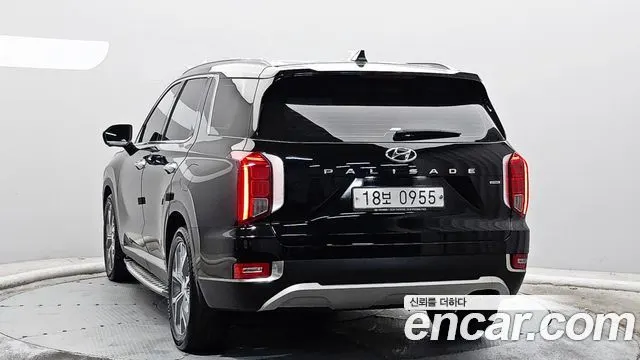 HYUNDAI PALISADE 2019 — 71 158 км, чёрный, Корея — под ключ — фото 2