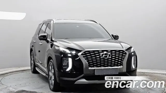 HYUNDAI PALISADE 2019 — 71 158 км, чёрный, Корея — под ключ — фото 3