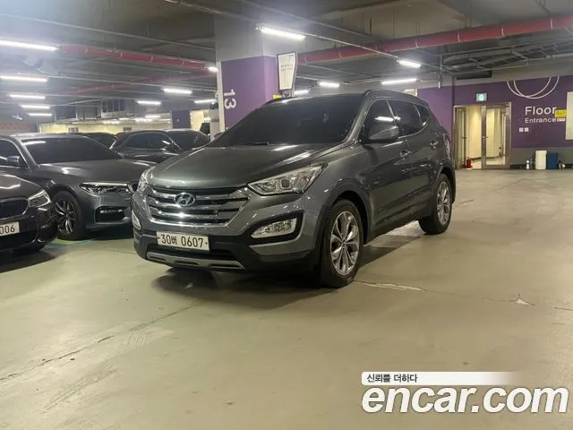 HYUNDAI SANTA FE 2013 — 173 500 км, белый, Корея — под ключ — фото 11