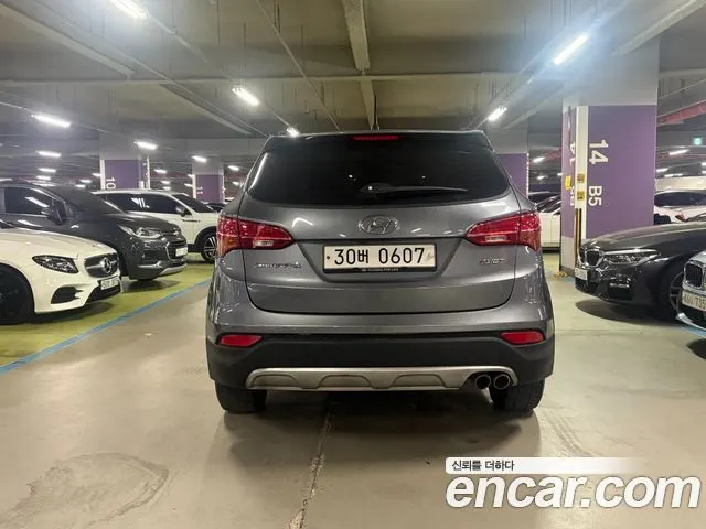 HYUNDAI SANTA FE 2013 — 173 500 км, белый, Корея — под ключ — фото 4