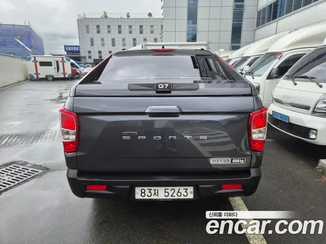KGM REXTON SPORTS 2019 — 138 241 км, серый, Корея — под ключ — фото 3