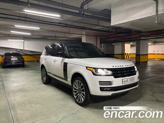 LAND ROVER RANGE ROVER 2014 — 108 000 км, белый, Корея — под ключ — фото 5