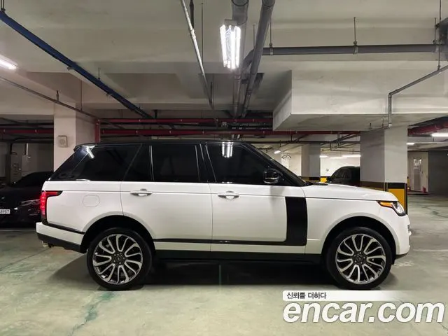 LAND ROVER RANGE ROVER 2014 — 108 000 км, белый, Корея — под ключ — фото 6