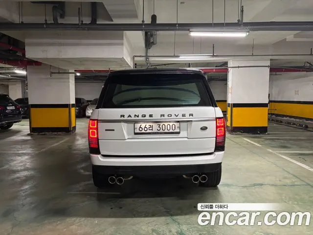 LAND ROVER RANGE ROVER 2014 — 108 000 км, белый, Корея — под ключ — фото 8