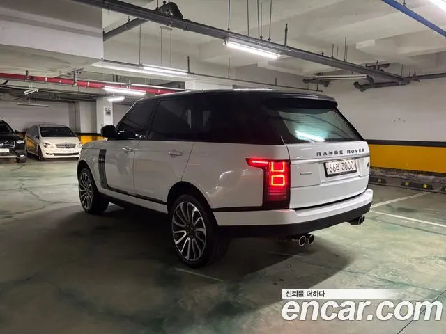 LAND ROVER RANGE ROVER 2014 — 108 000 км, белый, Корея — под ключ — фото 9