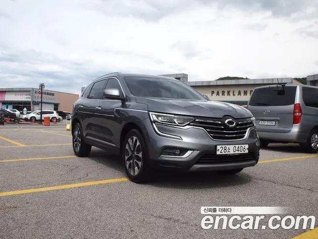 RENAULT KOREA QM6 2018 — 133 000 км, серый, Корея — под ключ — фото 1