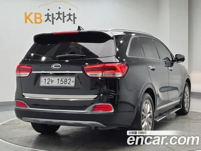 KIA SORENTO 2015 — 138 336 км, чёрный, Корея — под ключ — фото 2